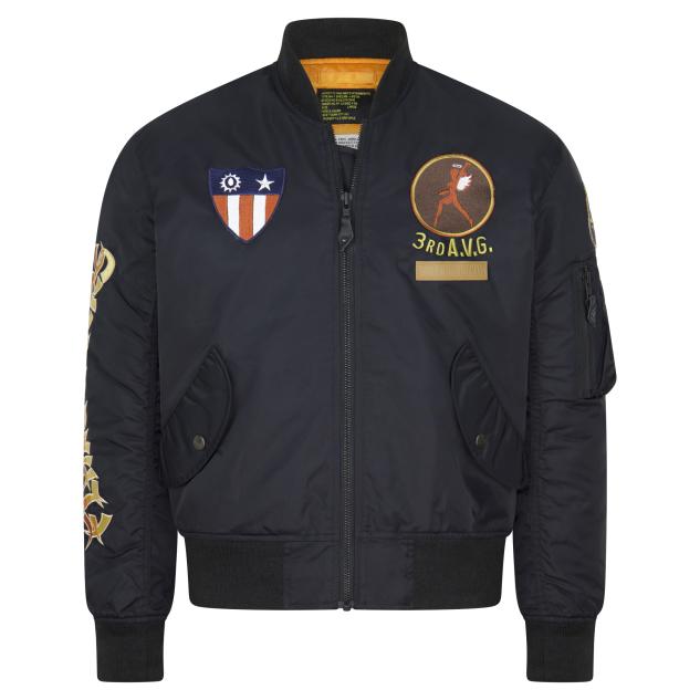 Damen Nylon Bomber 