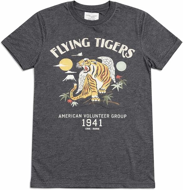 Flying Tigers 1941 T-Shirt Grau 