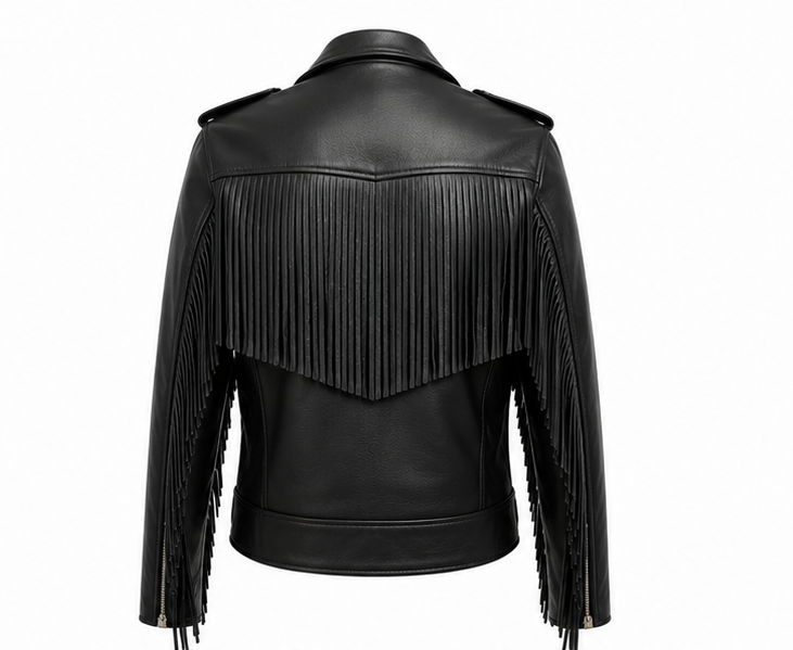 Chopper Biker Jacke Black 