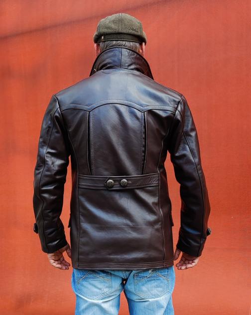 Motorradjack 20iger Jahre Hilbert Lederjacke 