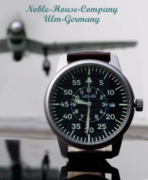 LUFTWAFFE Fliegeruhr, Quartz 3H80 