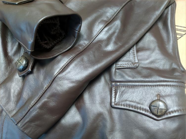 Motorradjack 20iger Jahre Hilbert Lederjacke 