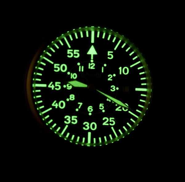 LUFTWAFFE Fliegeruhr, Quartz 3H80 