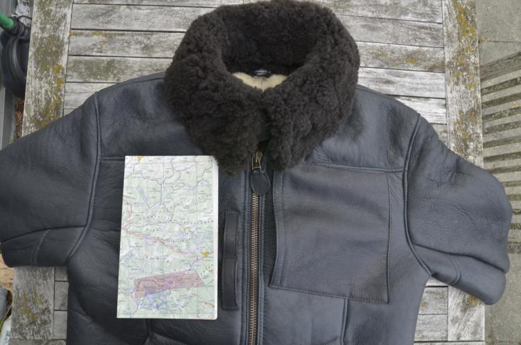 Kanaljacke Winterversion schwarz 