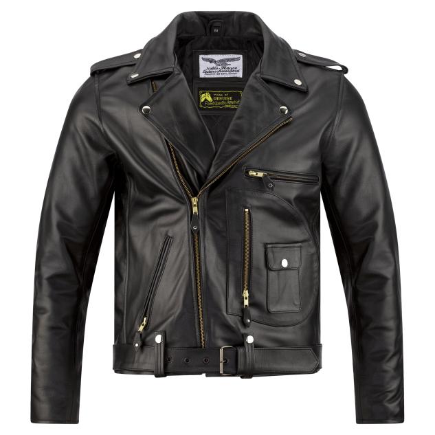 Motorradjacke J-24 Pferdeleder 