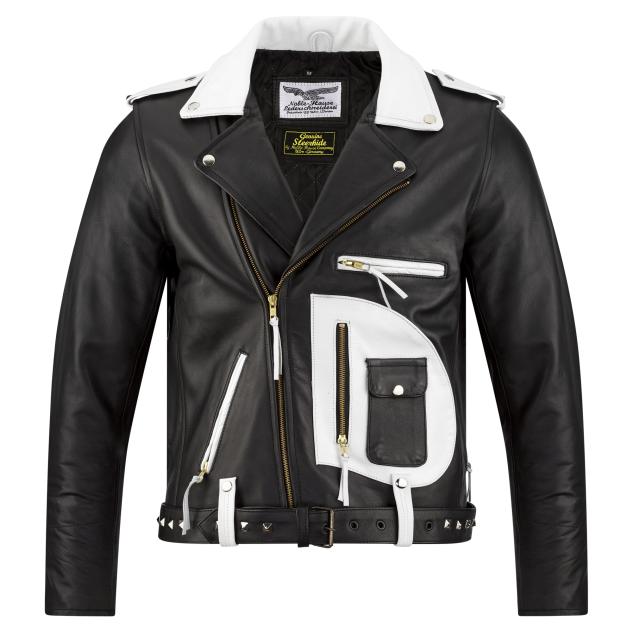 Motorradjack J-24 Black x White 